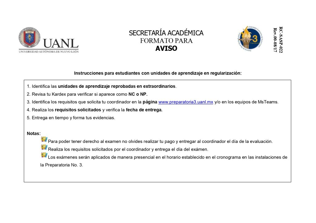 RC-SASP-022 Rev. 00-08 17 aviso REQUISITOS DE EXTRAORDINARIOS_page-0001